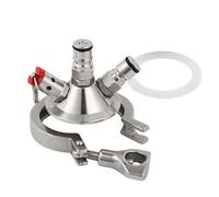 Tête de taraudage de verrouillage à boule de fût 5,1 cm Tri-Clover Kit Tri-Clamp Commercial Fût à Bille Conversion Bille