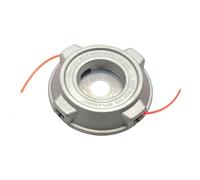 Tête de tondeuse à brosse en Nylon en alliage d'aluminium, tête de tondeuse universelle, bobine de bosse, débroussailleuse à gazon, coupe de jardin et de maison