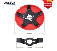 Tête de Tondeuse à Gazon Amphibie,Accessoires,Lame de Coupe,Outil de Jardin,Brosse,Pièces,Outils - Type Amphibious blade X1