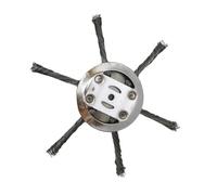 Tête De Tondeuse À Gazon De Rechange 6 Pouces 3/6 Fit for Tête De Désherbeur Rotatif sans Fil(B-6 Cutter)