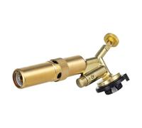 Tête de Torche à Gaz Réglable pour Allumage Manuel Portable | Cuivre Alliage, 260g, pour Cuisson Maison et Bricolage, Voyage, Métal et Cire Style Aléatoire