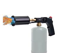 Tête de torche de cuisson au propane - Pistolet à charbon de bois - Allume-feu de camp - Chalumeau de cuisine sous vide - Chalumeau de cuisine - Barbecue - Lance-flammes
