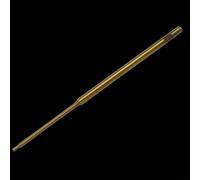 Tête de tournevis hexagonale pour hélicoptères et avions RC - Haute résistance pour embouts de rechange HSS - 0,9 - 3,0 mm pour les tailles - Pointe dorée - Outil de bricolage durable (1,5 mm)