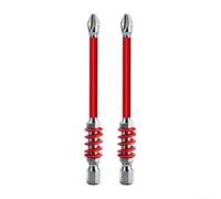 Tête de tournevis magnétique antidérapante équipée d'un mécanisme à ressort pour une éjection par pression, conçue pour la compatibilité avec les tournevis électriques et manuels (65 mm)