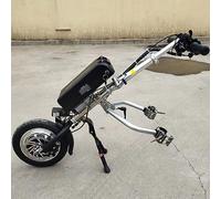Tête de traction pour fauteuil roulant électrique, chariot électrique, accessoires pour fauteuil roulant, fauteuil roulant, kit de conversion pour fauteuil roulant électrique avec phare, dis