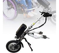Tête de traction pour volant sport 500W Handbike Électrique Pour Fauteuils Roulants, Roue Avant Électrique Pour Fauteuil Roulant Manuel, Réadaptation Therapy Fauteuil Roulant Électrique Kit