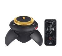 Tête de trépied légère professionnelle, tête panoramique rotative automatique de 72 mm avec trou de vis universel 1/4, prise de vue panoramique rotative à 360 °, pour appareil photo de smartphone