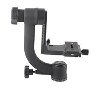 Tête De Trépied Rotule Rotative En Porte-à-faux Omnidirectionnelle Verticale à 360 Degrés Avec Plaque à Dégagement Rapide Interface 1/4 3/8 Pouces Pour la Photographie de la Faune des Oiseaux En Plein