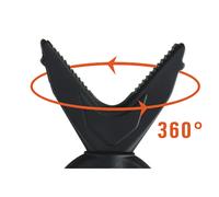 Tête de Trépieds Vanguard Quest 62 Noir TU