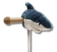 Tête de trottinette en acrylique collection SOFT ANIMALS requin