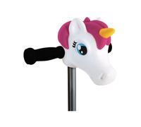 Tête de trottinette licorne pastel blanc TU
