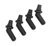 Tête de tuyau de vidange de toit ouvrant en caoutchouc durable noir pour voiture