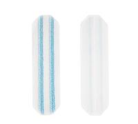 Tête De Vadrouille Plate, Tampon De Vadrouille En Microfibre, Chiffons De Vadrouille, Élimine 99% Des Bactéries, Compatible Avec Vileda H2PrO, Recharge En Microfibre(2pcs)