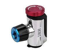 Tête de Valve de Vélo, Mini Gonfleur Portable Léger et Rapide Tête de Pompe CO2 Compacte pour Cyclistes en Voyage ou Course VTT Route