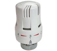 Tête de valve thermostatique TRV de rechange pour radiateur Blanc M30 x 1,5 mm