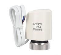 Tête de vanne d'actionneur électrothermique 230 V pour radiateurs de chauffage central et systèmes de chauffage au sol M30 x 1,5 mm