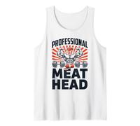 Tête de Viande Professionnelle Gym Bodybuilding Carnivore Diet Débardeur