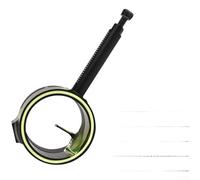 Tête de visée phosphorescente avec adaptateur d'objectif pour arc 11 cm | Point de visée lumineux, visibilité en faible luminosité, broche en fibre optique, alliage d'aluminium, longueur 11 cm