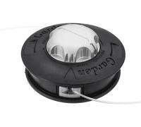 Tete Debroussailleuse, Tete de Debroussailleuse Universelle, Brosse Ronde Pour brosses de Désherbage pour Jardin Cour Agricole M10x1.25LH Noir