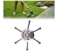 Tête Débroussailleuse Universelle - AQSACOKIYA - Brosse de désherbage Professionnelle pour Herbes Sauvages (6 Têtes)