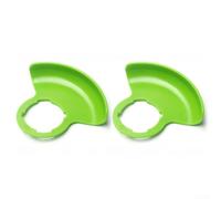 Tête Débroussailleuse Universelle Nylon Acier 25.4mm(Green) | Nylon flexible et acier, alésage 25.4mm, élimine mousses rayer, pour idéal terrasses pavés