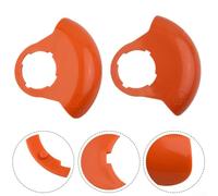 Tête Débroussailleuse Universelle Nylon Acier 25.4mm(Orange) | Nylon flexible et acier, alésage 25.4mm, élimine mousses rayer, pour idéal terrasses pavés