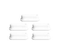 Tête D'échappement, 5 Pièces Couvercle De Débordement Évier De Salle De Bains En Silicone, Remplacement Du Joint Anti-Fuite Pour Évier Cuisine Pour La Maison Salle De Bains Vanité Bar Laverie