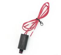 Tête d'électrovanne AC24V DC9V pour systèmes d'irrigation, design scellé avec commande manuelle, compatible avec les contrôleurs alimentés par batterie, noir (AC24V)