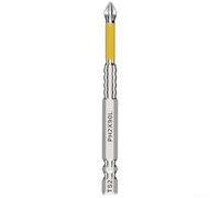 Tête d'embout de tournevis magnétique PH2 antidérapant et haute boucle pour une installation efficace de l'écrou (90 mm)