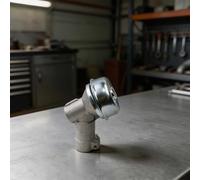 Tête d'engrenage de montage de tuyau de 24 mm pour débroussailleuse, tige de fonctionnement, boîte de vitesses, assemblage OEM 41446400100 41446400102 (24 tubes 10 dents)