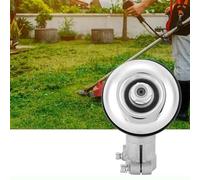 Tête d'engrenage de remplacement for débroussailleuse, 4 7 9 10 dents, boîte de vitesses en acier et aluminium adaptée aux pièces de tondeuse à gazon à arbre de 24mm 25mm 26mm 28mm(4 teeth,28mm)