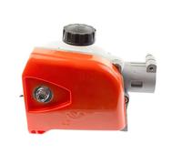 Tête d'engrenage multifonction pour tronçonneuse Lidl Hyundai Einhell Lidl Alpina Stiga 26 cc, 33 cc, 43 cc, 52 cc (tube de 28 mm cannelé 7)
