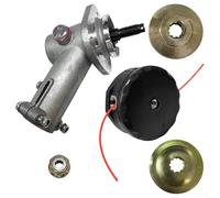 Tête d'engrenage pour débroussailleuse Echo 225 310 2620 FS90 FS91 FS111 FS131 compatible avec P021046670 P021008181 P021044540 pour des tâches de coupe et de coupe efficaces (A)