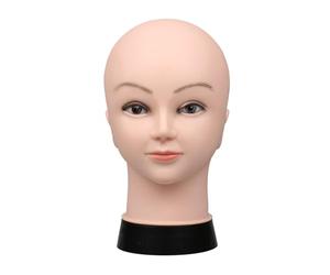 Tête d'entraînement réaliste en silicone pour extension de cils Microblading et massage du visage avec proportions idéales pour le massage de la peau