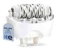 Tête d'épilation de rechange - Extra large - Compatible Silk-épil 7 et 9 - Blanche - 6x5 cm