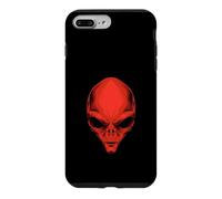 Tête d'extraterrestre Rouge - Drôle de démon Diable Satan Coque pour iPhone 7 Plus/8 Plus