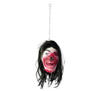 Tête d'Halloween - Accessoire de tête d'Halloween - Parties du corps réalistes pour labyrinthe d'horreur - Jardin - Escape Room - Décoration de théâtre - Fête