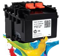 Tête d'impression 729 (F9J81A) compatible avec les imprimantes HP DesignJet T830 MFP et T730 grand format, kit de remplacement de tête d'impression 729 pour imprimantes HP, reconnaissance rapide de