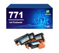 Tête d'impression 771 avec Puce Compatible avec Les Imprimantes pour HP Designjet Z6200, Z6600, Z6800 Et Z6810,1 Set-4 Pack