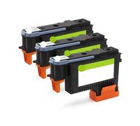 Tête d'impression C9380A C9384A C9383A, Compatible avec la tête d'impression HP72 for imprimante 72 728 727 729 732 711 711B 761 763 771(1set 3pcs)