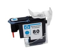 Tête d'impression Compatible with HP Designjet 1050 1055 1055cm 1050c Plus pour C4820A C4821A C4822A C4823A Noir Cyan Magenta Jaune(1PC - Cyan)