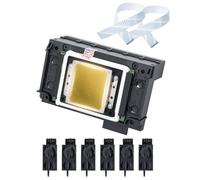 Tête d'impression de rechange XP600 pour imprimante Epson XP600 XP601 XP510 UV et DTF, 6 couleurs haute précision jet d'encre facile à installer, avec 2 câbles plats flexibles à 29 broches, 6