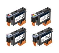 Tête d'impression de Remplacement 771, Compatible avec l'imprimante Production Photo HP DesignJet Z6200 Z6600 Z6800, Convient aux pièces OEM CE017A CE018A CE019A CE020A(1Set - 4 Pieces)