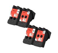 Tête d'impression de Remplacement QY6-8002 QY6-8018 CA91 CA92, Compatible avec imprimante Canon PIXMA G1400 G1410 G1411 G2400 G2410 G2411 G3400 G3410(2Black 2Color)