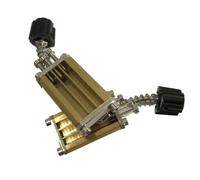 Tête d'impression en cuivre pur pour machine de codage de ruban compatible avec DY-8 et HP-241B, tailles 2 x 3 x 15 mm ou 2 x 4 x 15 mm pour marquage de la date et du numéro de lot (2 x 4 x 15 mm)