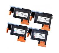 Tête d'impression HP771 CE017A CE018A CE019A CE020A Tête d'impression 771, Compatible avec HP DesignJet Z6200 Z6600 Z6800(4pcs)