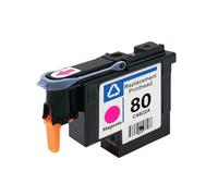 Tête d'impression HP80 Plus C4820A C4821A C4822A C4823A - Accessoires for Imprimantes - Compatible avec HP 80 - Compatible avec HP Designjet 1050 1055 1055cm 1050c(1PCS Magenta)