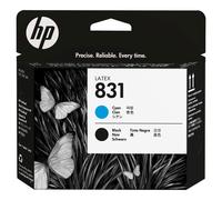 Tête d'impression Latex HP 831 cyan/noir CZ677A