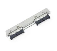 Tête d'impression thermique pour ZD410 203dpi P1079903-010 Pièce de rechange compatible avec imprimante d'étiquettes thermiques ZD410, ABS + construction en métal