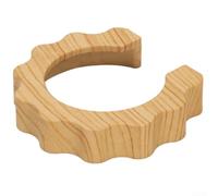 Tête d'infusion ABS anti-brûlure pour tête de groupe E61 de 58 mm - Accessoire expresso pour tête de groupe E61 conçue pour protéger contre les températures élevées (couleur hêtre (ABS))